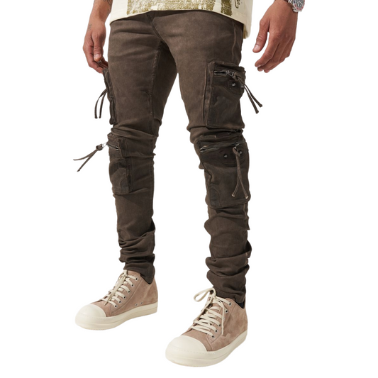SERENEDE 'OUD' CARGO JEANS