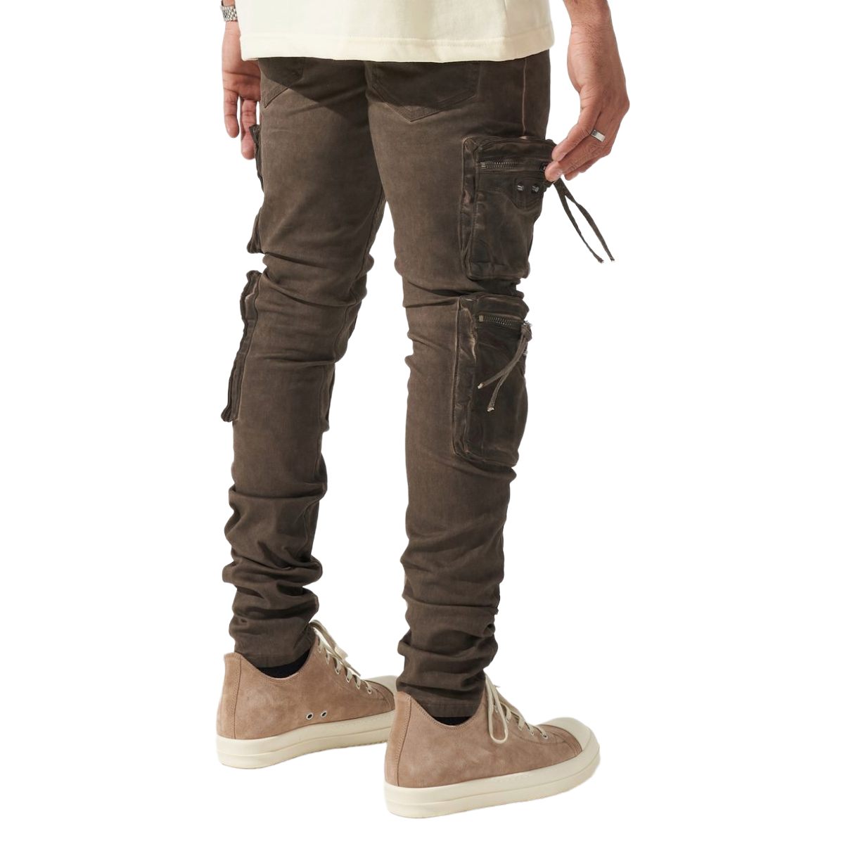 SERENEDE 'OUD' CARGO JEANS