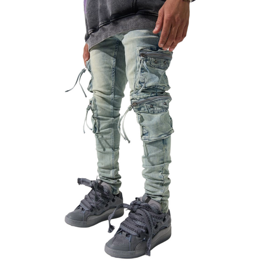 SERENEDE 'GENESYS' CARGO JEANS