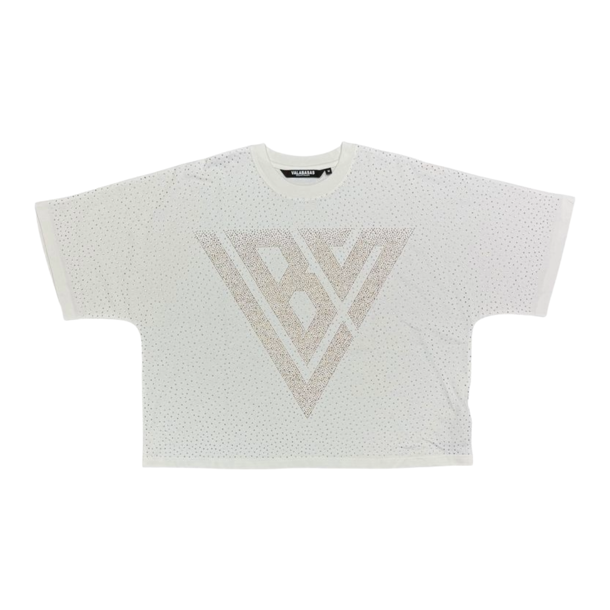 VALABASAS "CONSTELLATION" TEE WHITE/SILVER