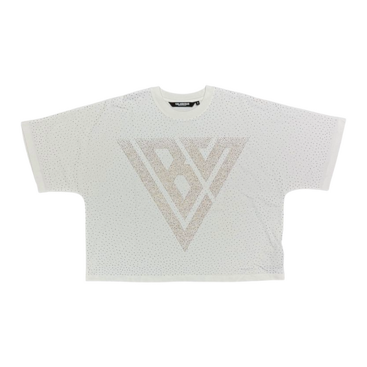 VALABASAS "CONSTELLATION" TEE WHITE/SILVER
