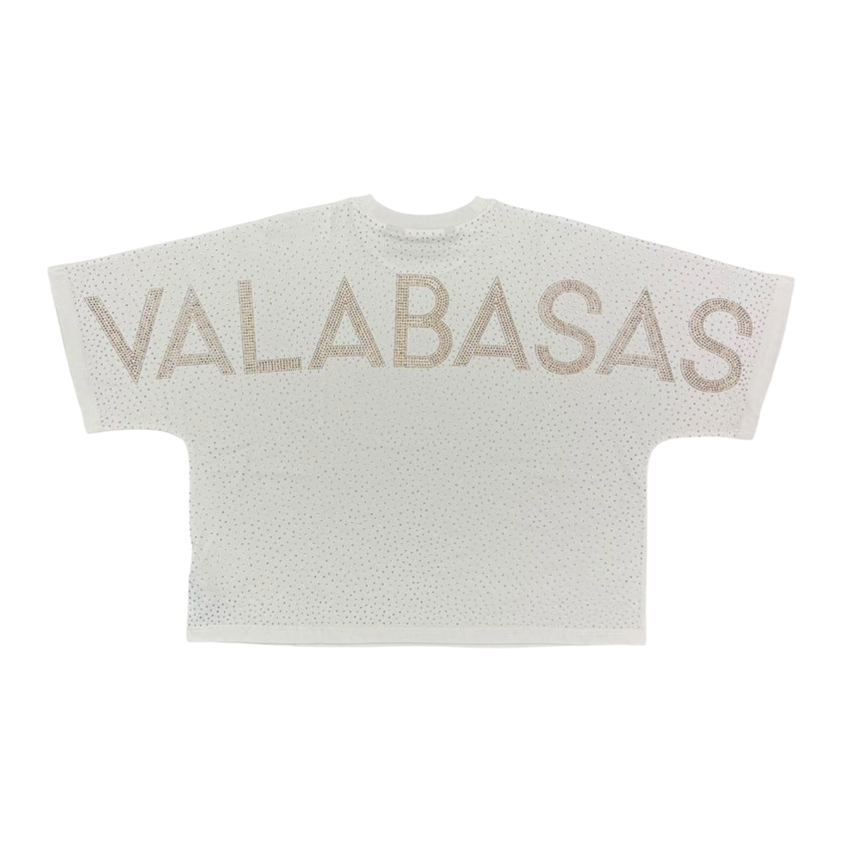 VALABASAS "CONSTELLATION" TEE WHITE/SILVER