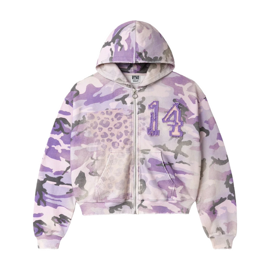 VALE PURPLE WAYNE ZIP-UP