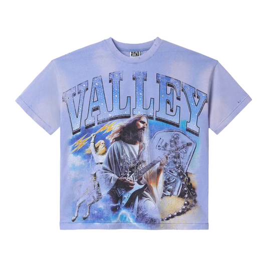 VALE HOLY METAL TEE - BLUE