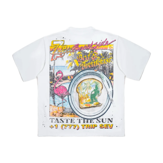 TRIPLE SEVENS GETAWAY TEE - WHITE
