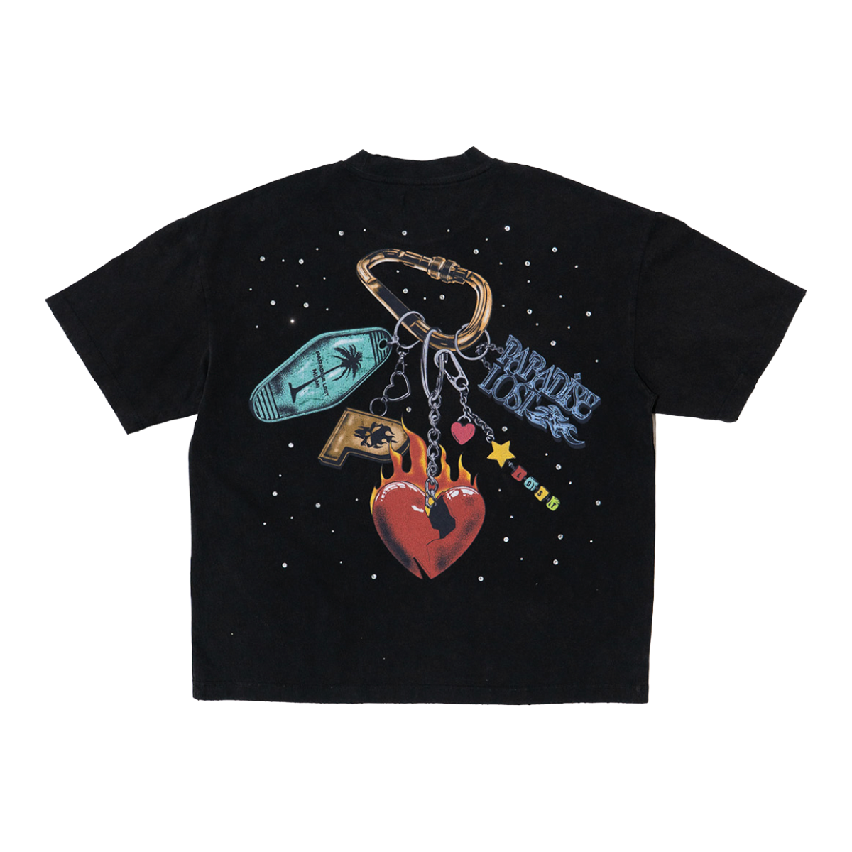 PL NO VACANCY TEE - BLACK