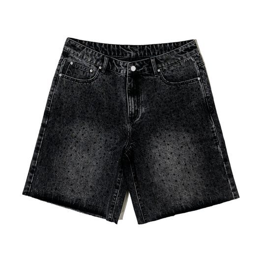 PL NIGHTFALL JORTS - BLACK