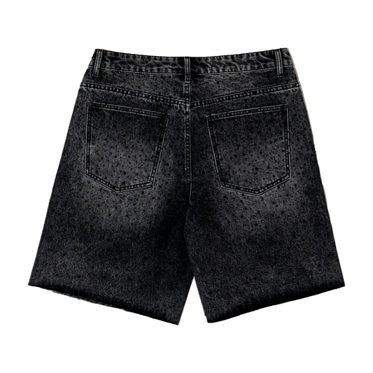 PL NIGHTFALL JORTS - BLACK