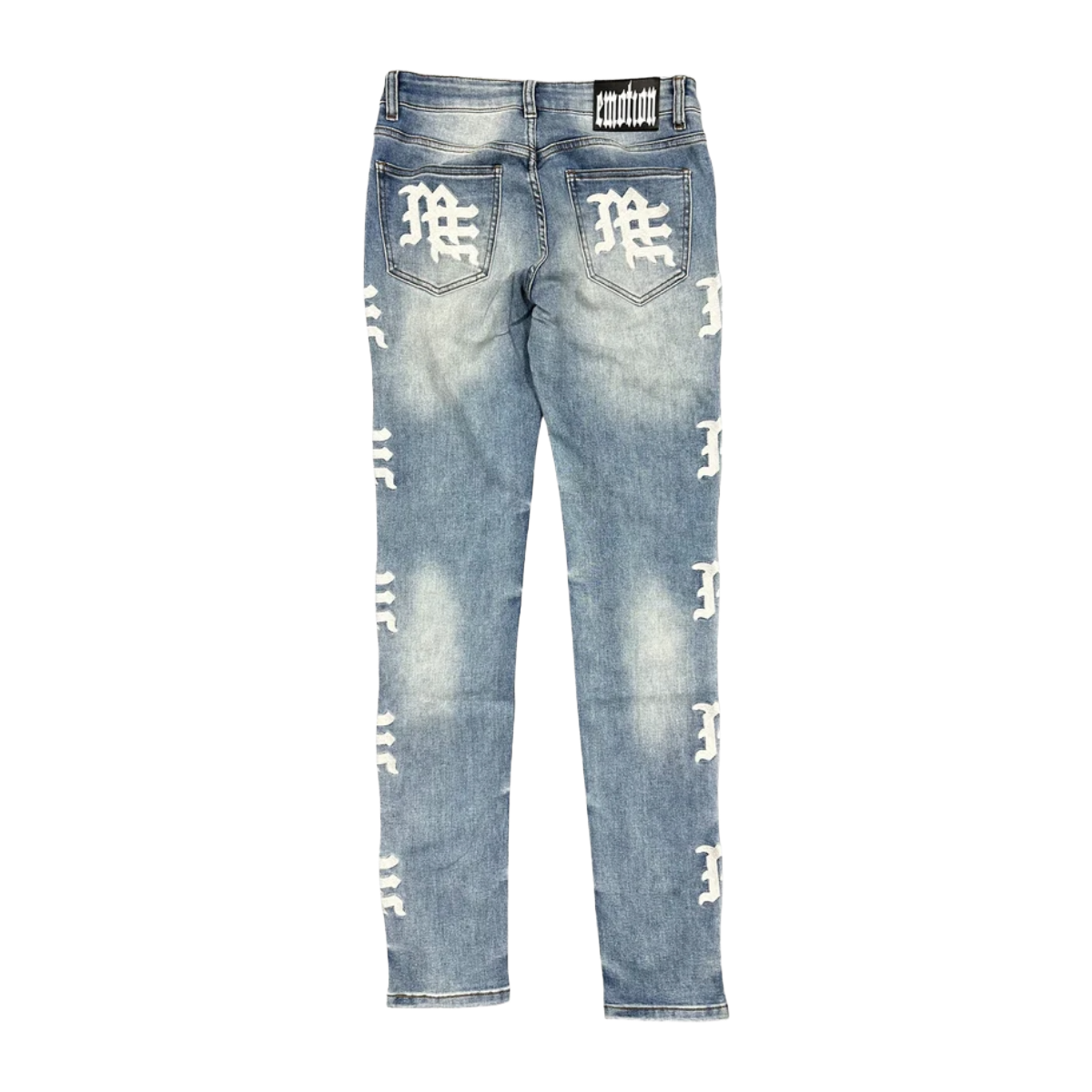 ME MONOGRAM DENIM - BLUE WASH