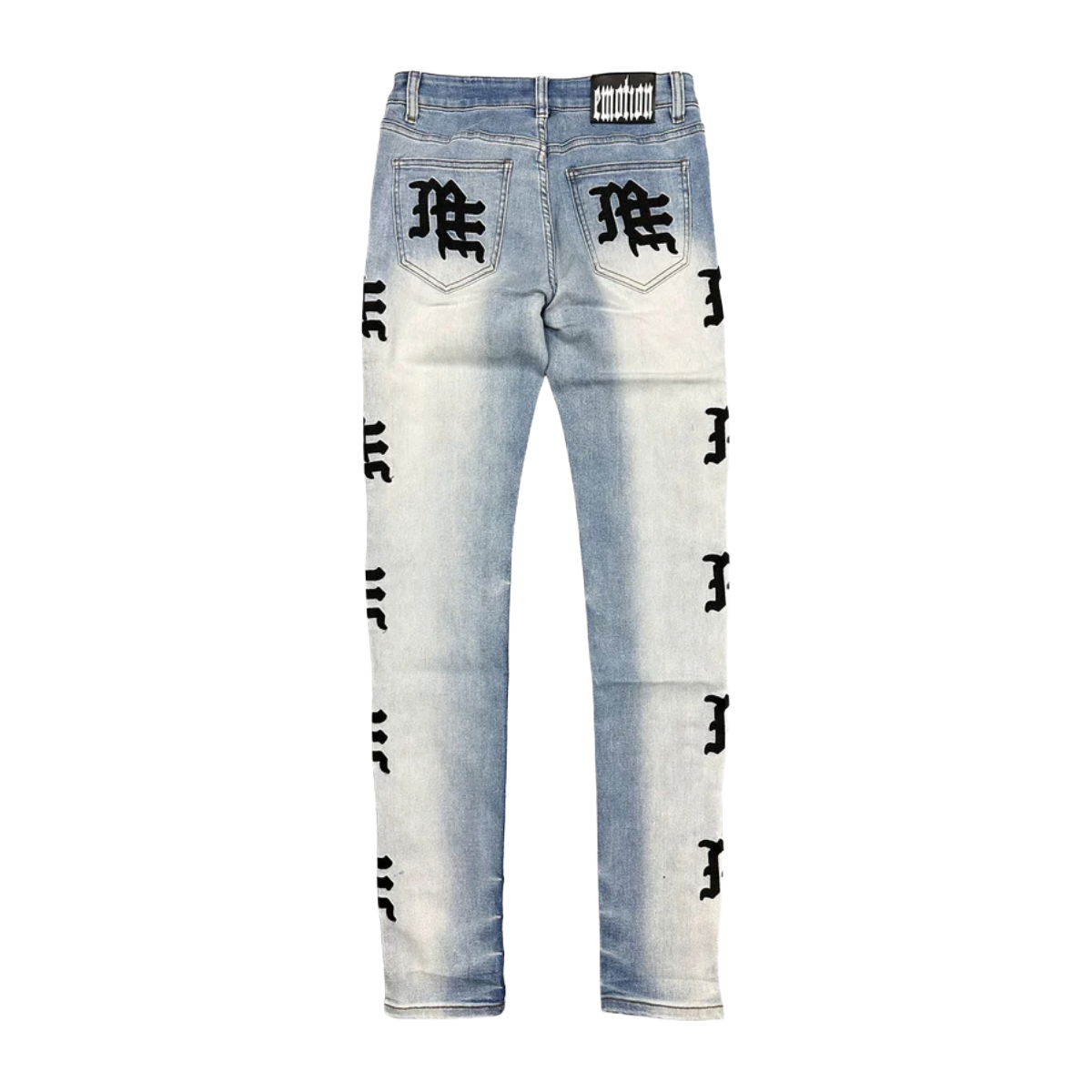 ME MONOGRAM DENIM - LIGHT BLUE WASH