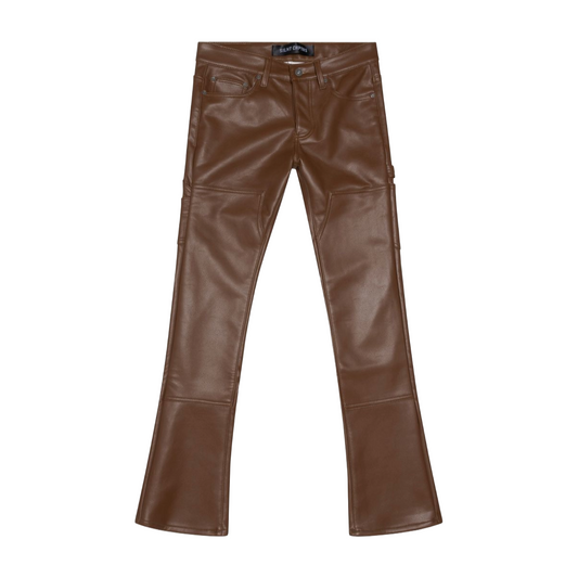 SC 'CUERO' STACKED - BROWN LEATHER