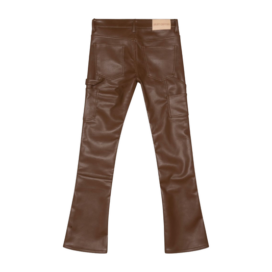 SC 'CUERO' STACKED - BROWN LEATHER