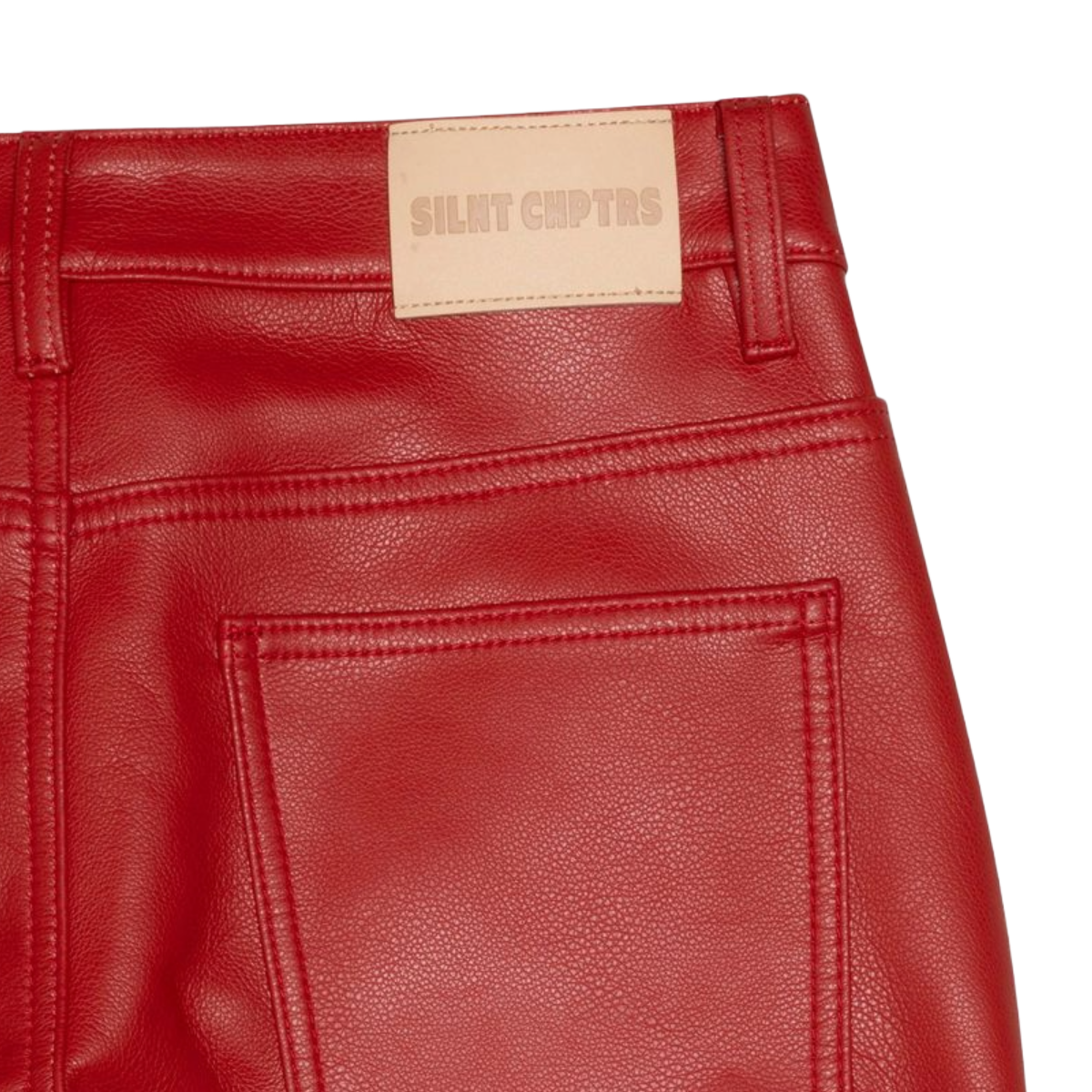 SC 'CUERO' STACKED - RED LEATHER