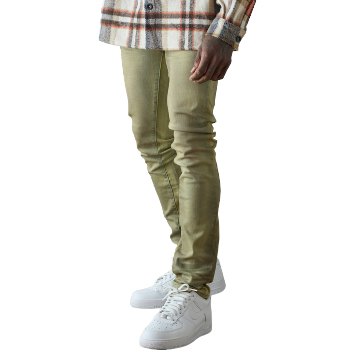 SC "EVACUATE" 4 WAY STRETCH SKINNY DENIM
