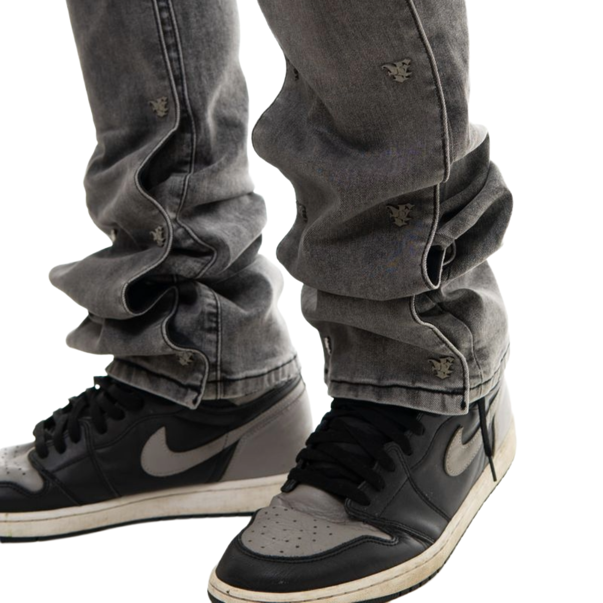 VICIOUS FLARE DENIM W/ DETACHABLE BUTTONS