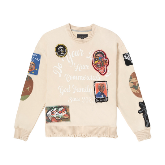 GFA SINKER SWEATSHIRT - SAND