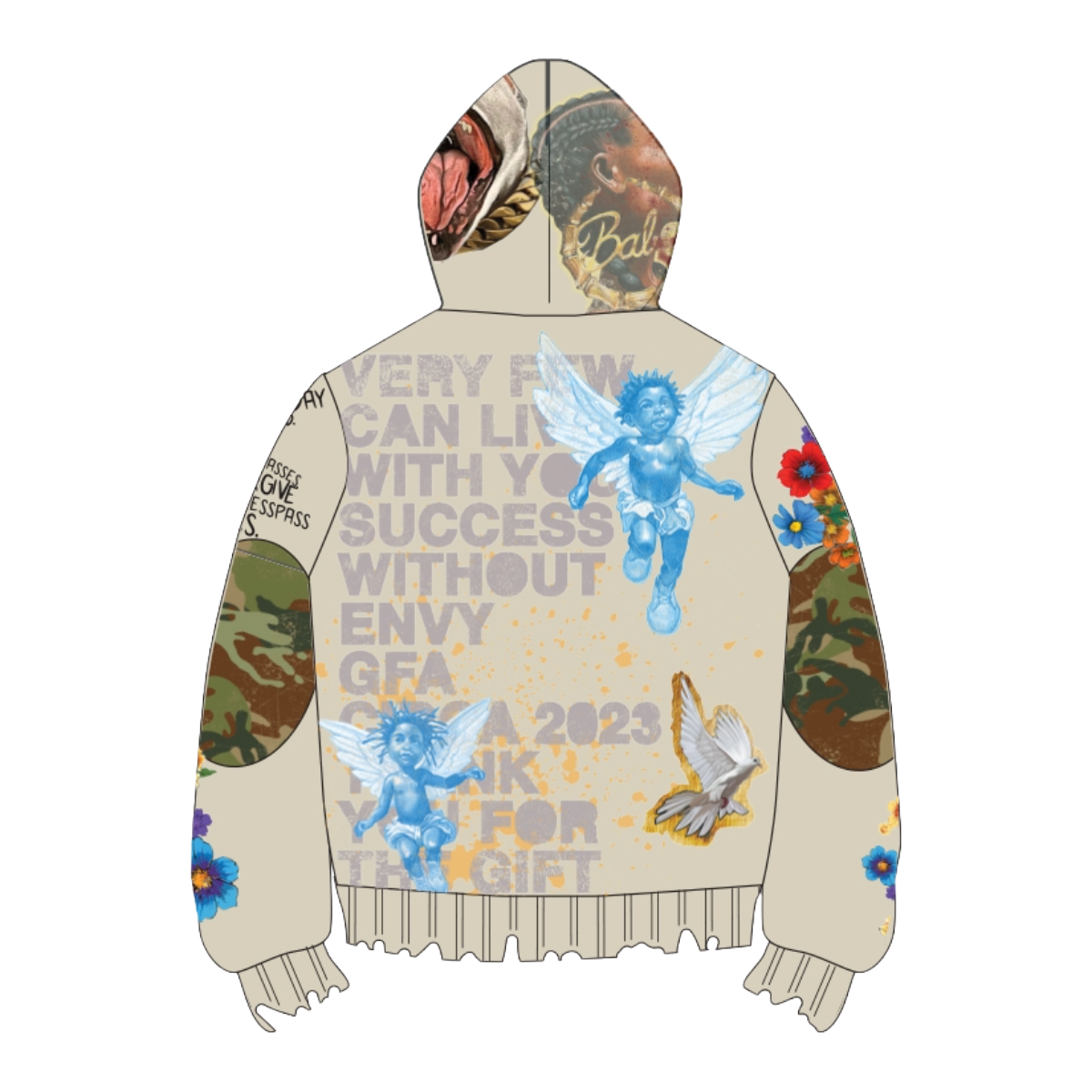 GFA INTERMEZZO HOODIE - ALMOND MILK
