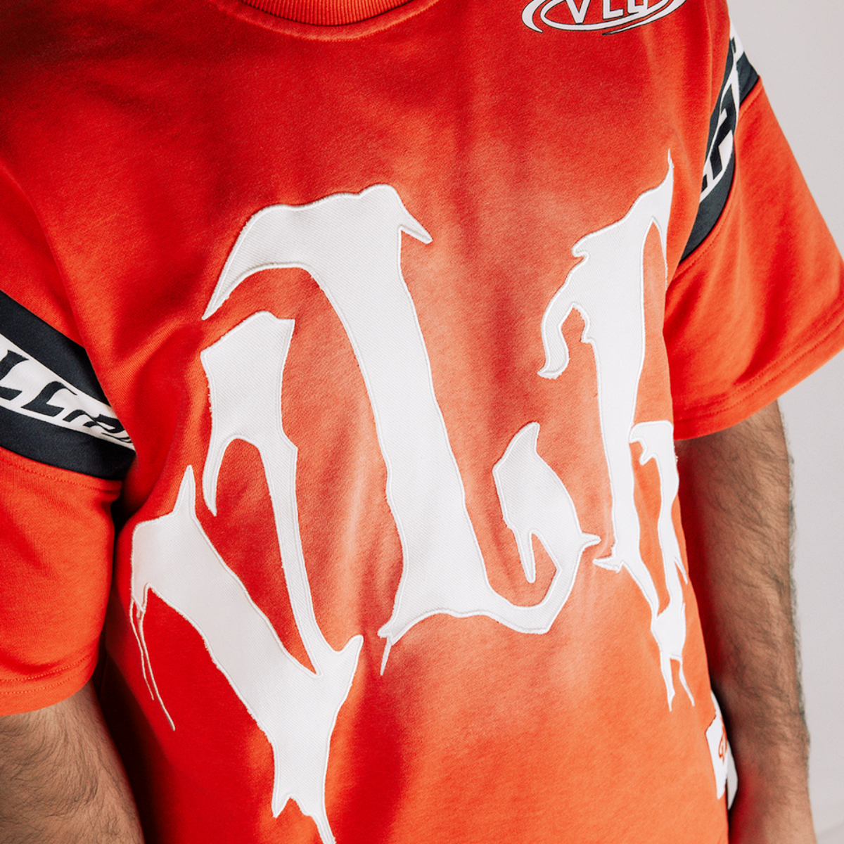 VILLAGE JERSEY TEE - ORANGE