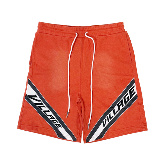 VILLAGE JERSEY SHORTS - ORANGE