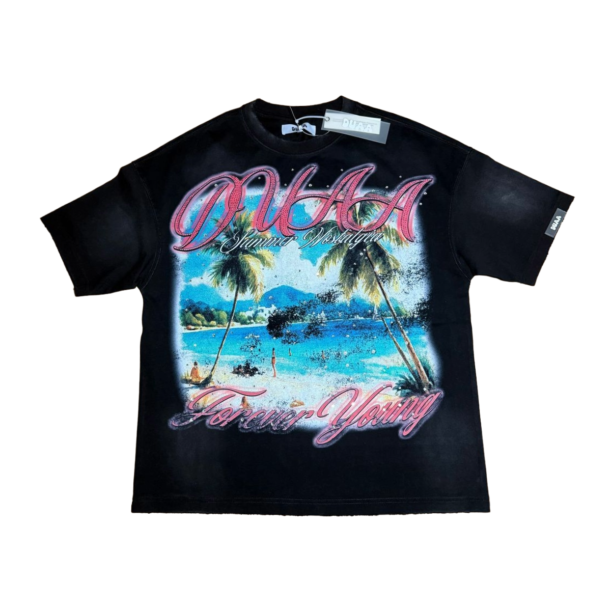 DUAA 'GLORY' TEE - BLACK