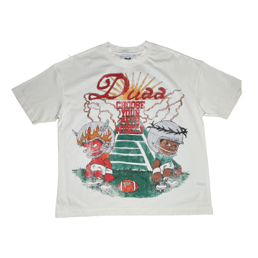 DUAA 'JOURNEY' TEE - WHITE
