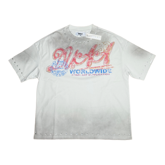 DUAA 'UPPER HAND' TEE - WHITE