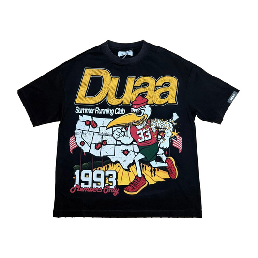 DUAA 'SPRINT' TEE - BLACK