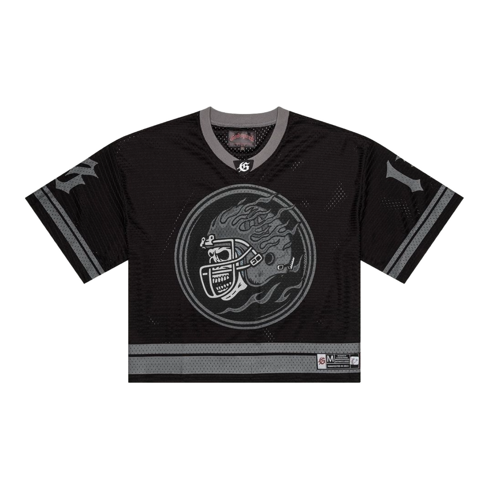 GODSPEED 'FIRST DOWN' JERSEY - BLACK/GREY