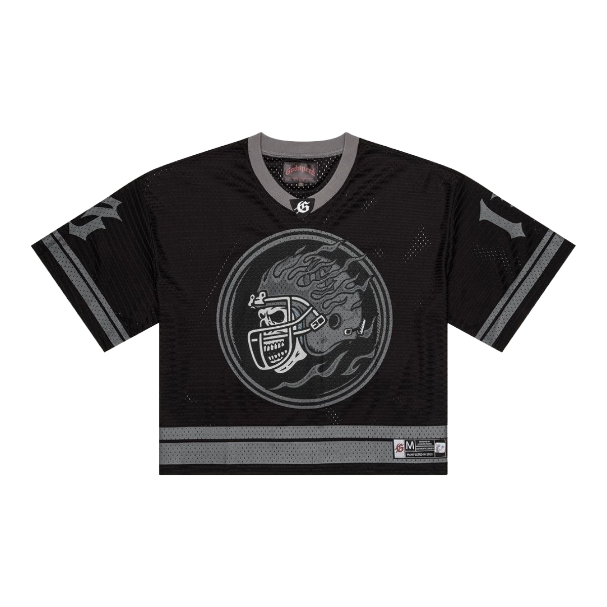 GODSPEED 'FIRST DOWN' JERSEY - BLACK/GREY