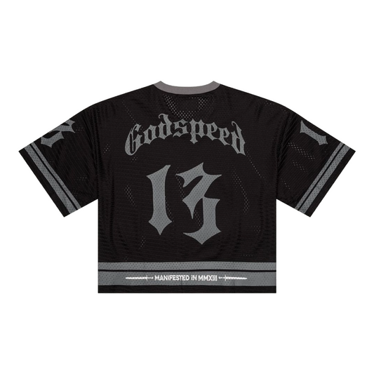 GODSPEED 'FIRST DOWN' JERSEY - BLACK/GREY