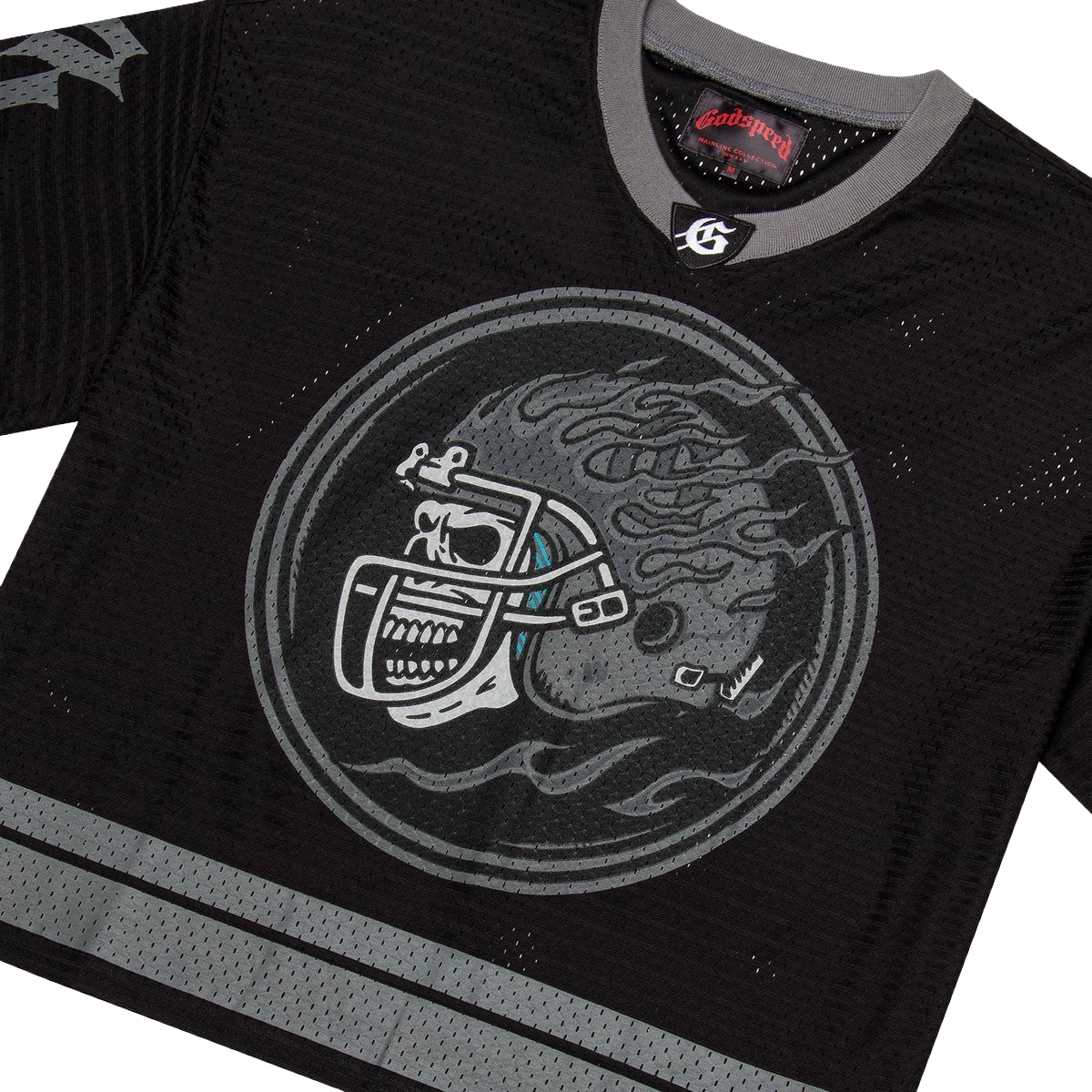 GODSPEED 'FIRST DOWN' JERSEY - BLACK/GREY