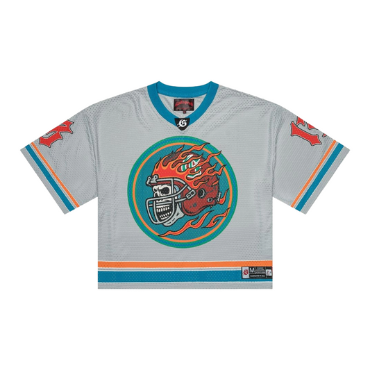 GODSPEED 'FIRST DOWN' JERSEY - GREY/BLUE/ORANGE