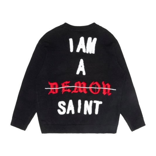 VALABASAS BLACK ALTERED CREWNECK