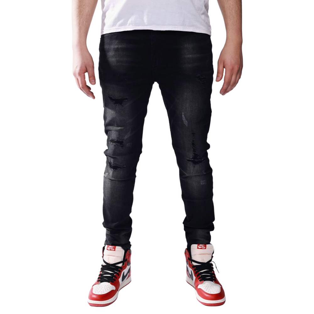PD WASHED BLACK (PL015) DENIM