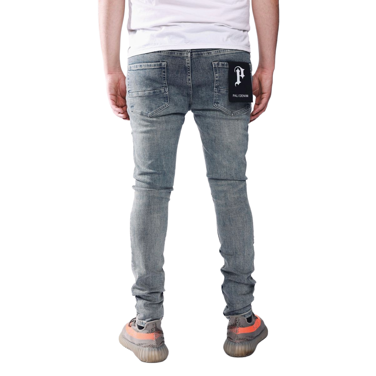 PD RIPPED DARK BLUE (PL012) DENIM