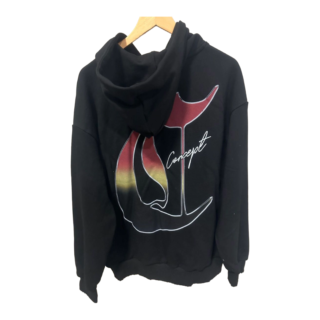 CONCEPT - STARLIGHT HOODY - BLACK