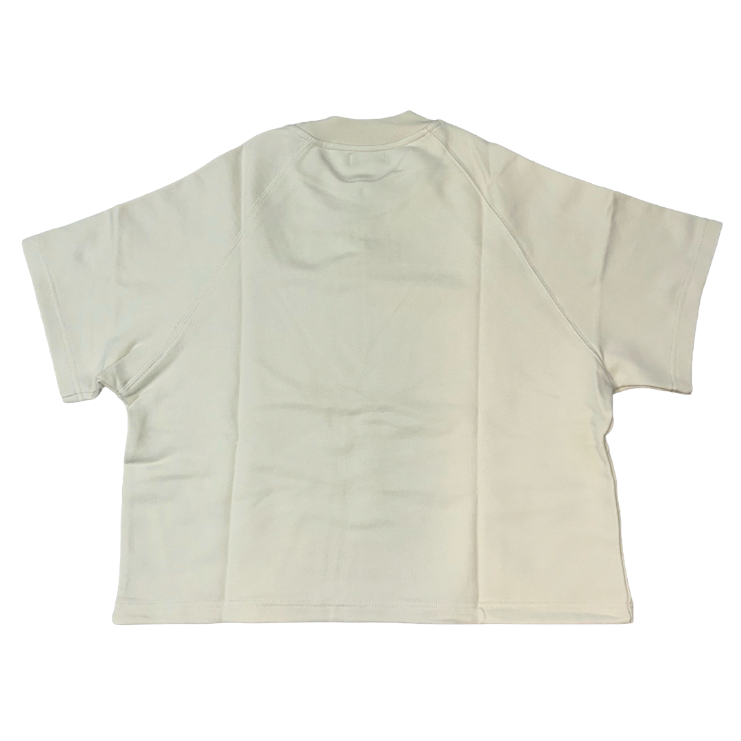 PRESTIGE RHINESTONE ROYLTY TEE - CREAM