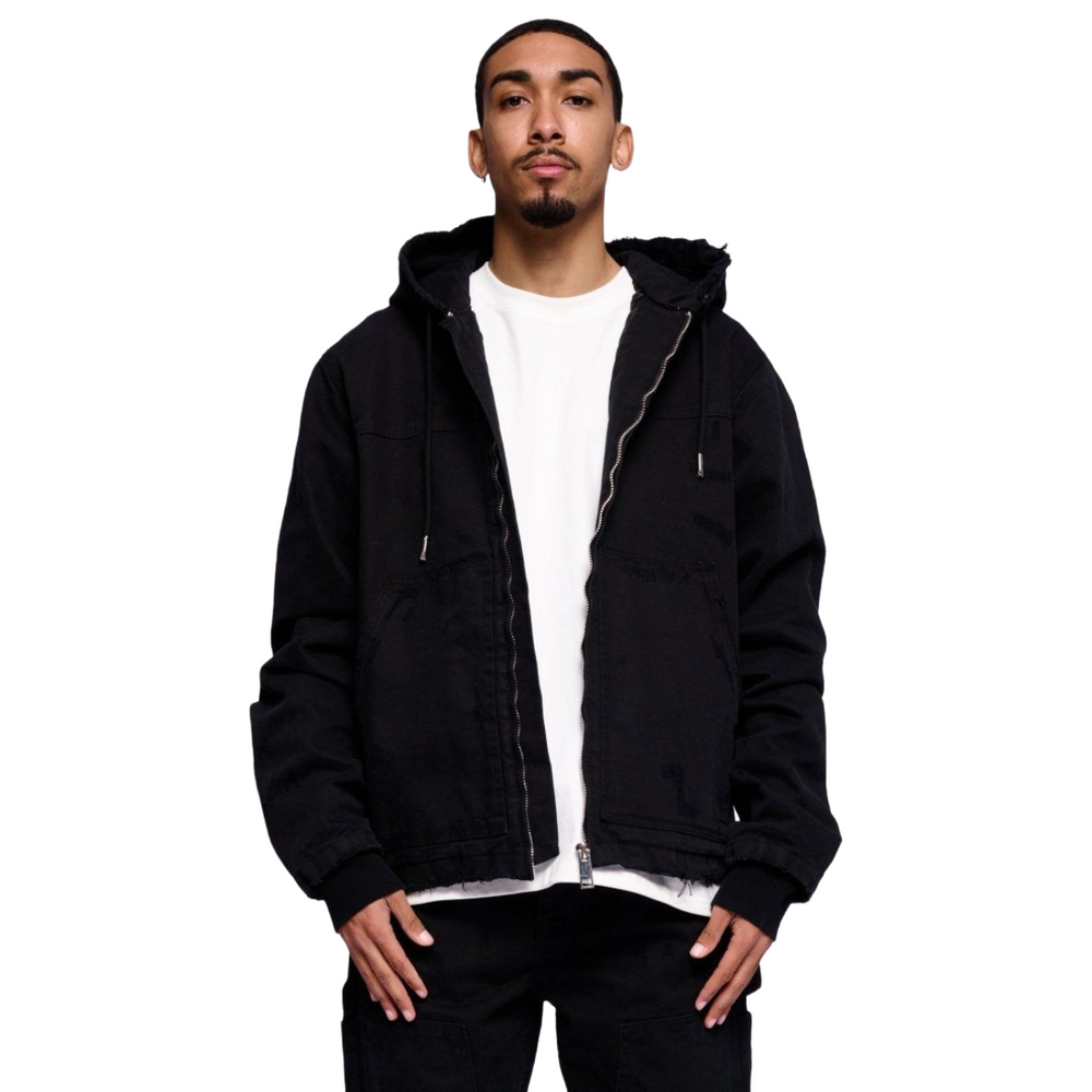 VALABASAS NEST JACKET BLACK WASHED