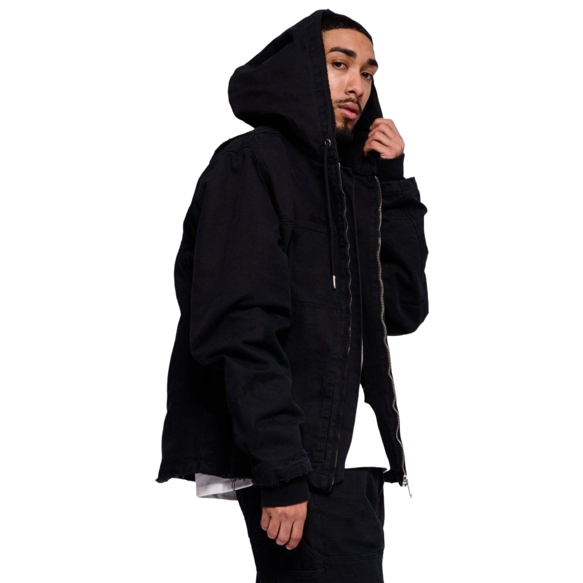 VALABASAS NEST JACKET BLACK WASHED