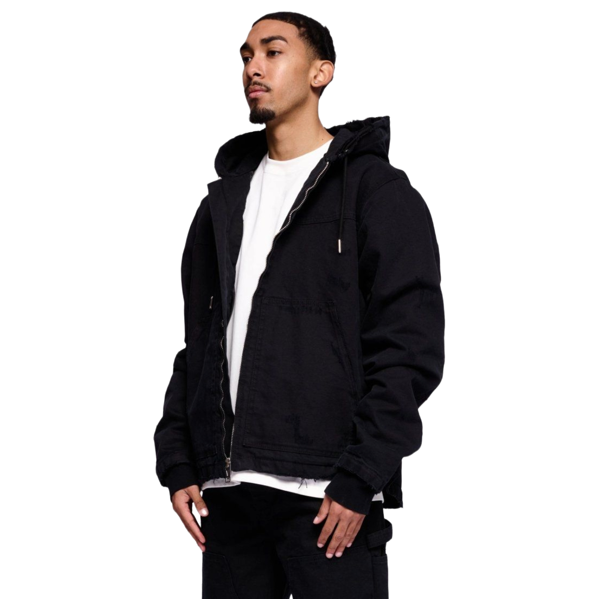 VALABASAS NEST JACKET BLACK WASHED