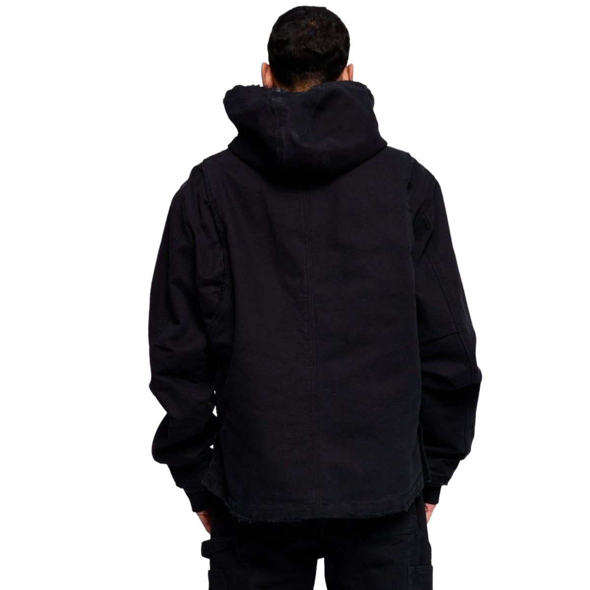 VALABASAS NEST JACKET BLACK WASHED