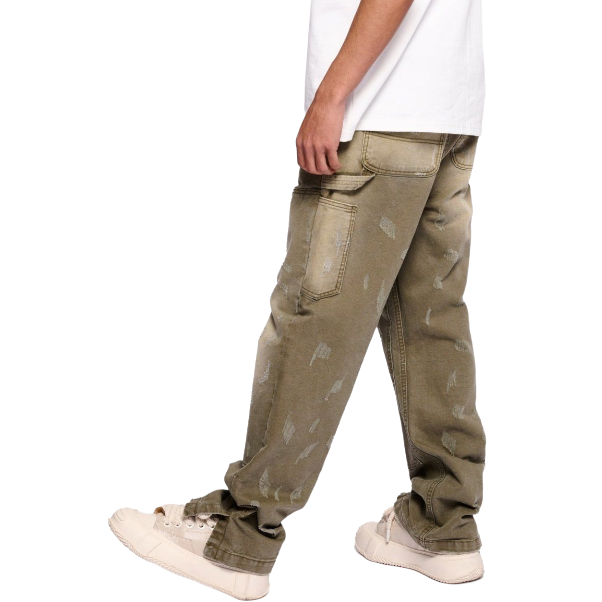 VALABASAS HOUND STRAIGHT GREEN WASHED