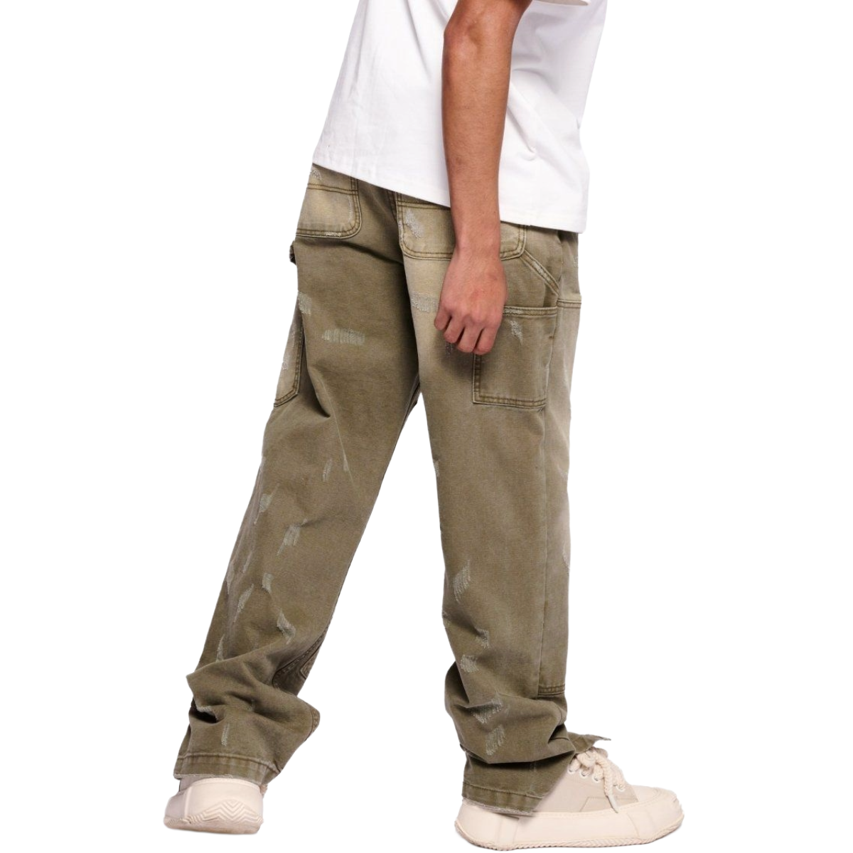 VALABASAS HOUND STRAIGHT GREEN WASHED