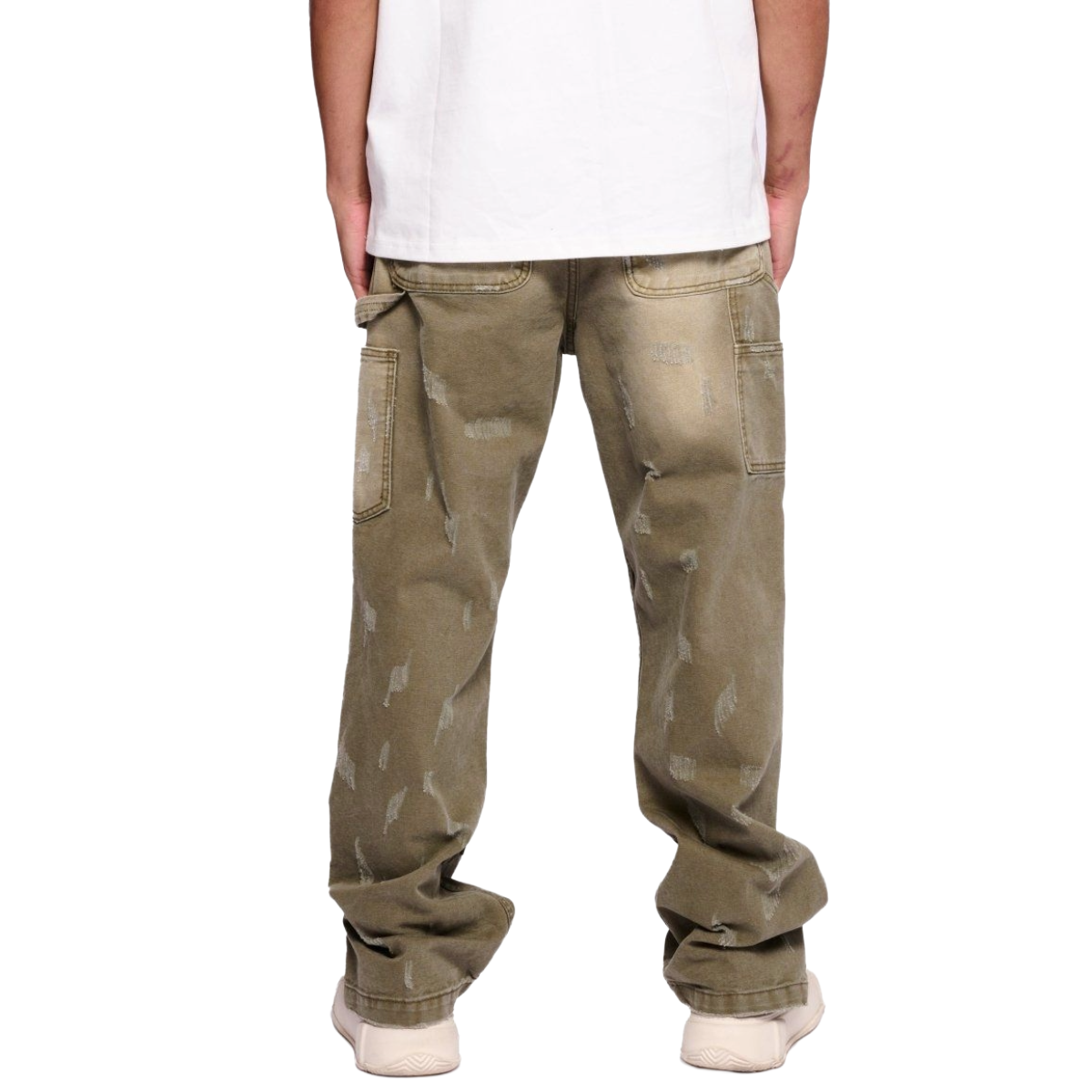 VALABASAS HOUND STRAIGHT GREEN WASHED
