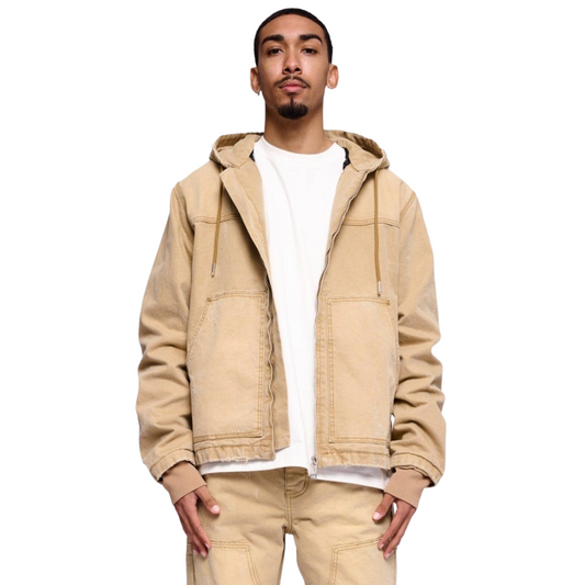 VALABASAS NEST JACKET WHEAT WASHED