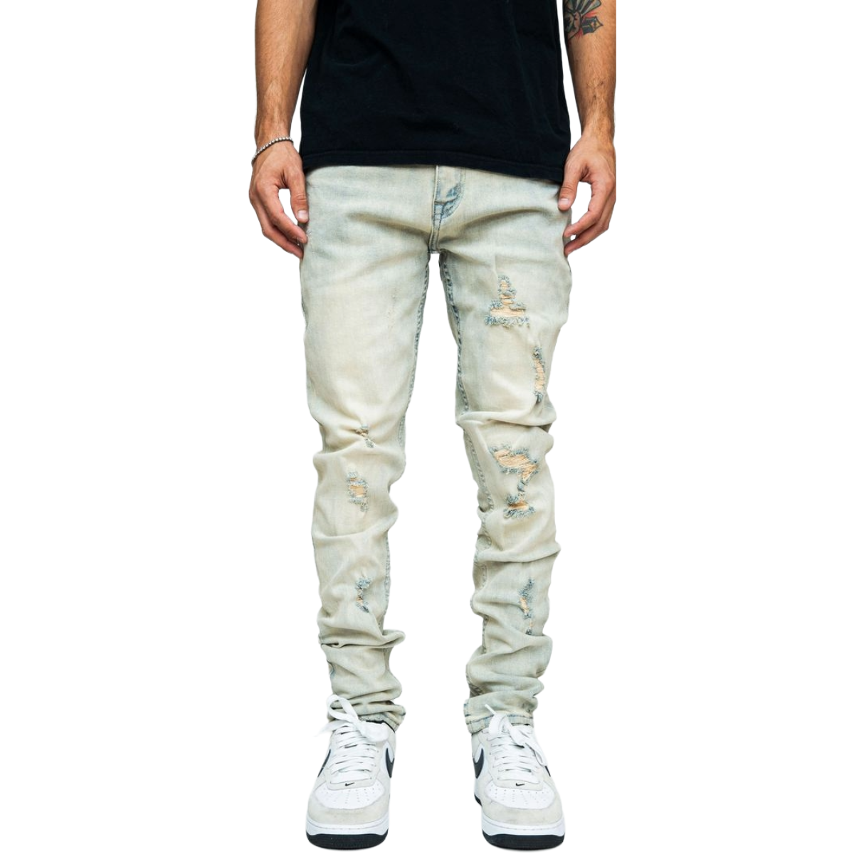PD NEON WASH SKINNY DENIM