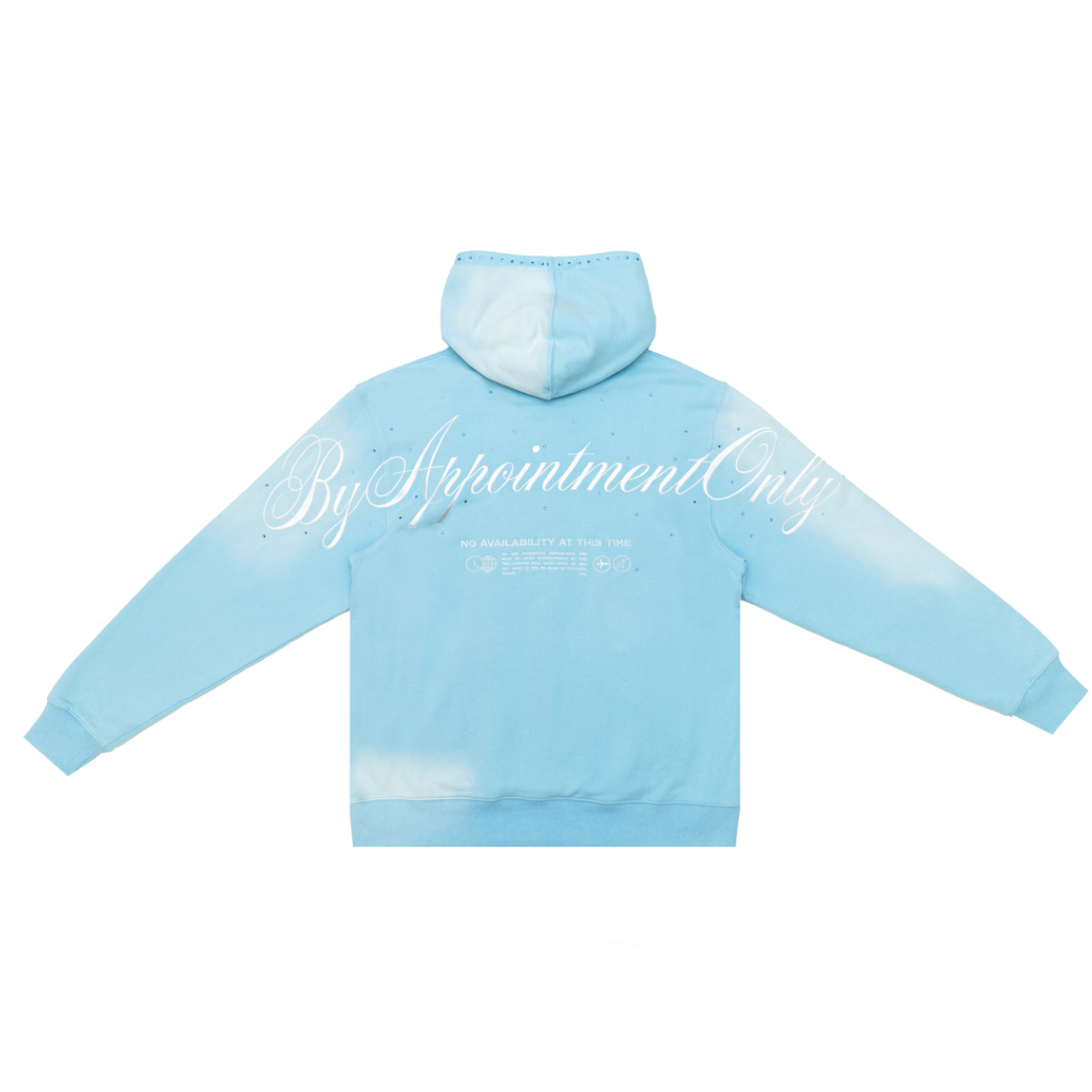 BAO OBSIDIAN VINTAGE WASH HOODIE BLUE