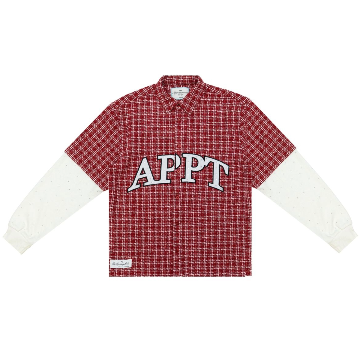 BAO STATIC FLANNEL BUTTON UP RED