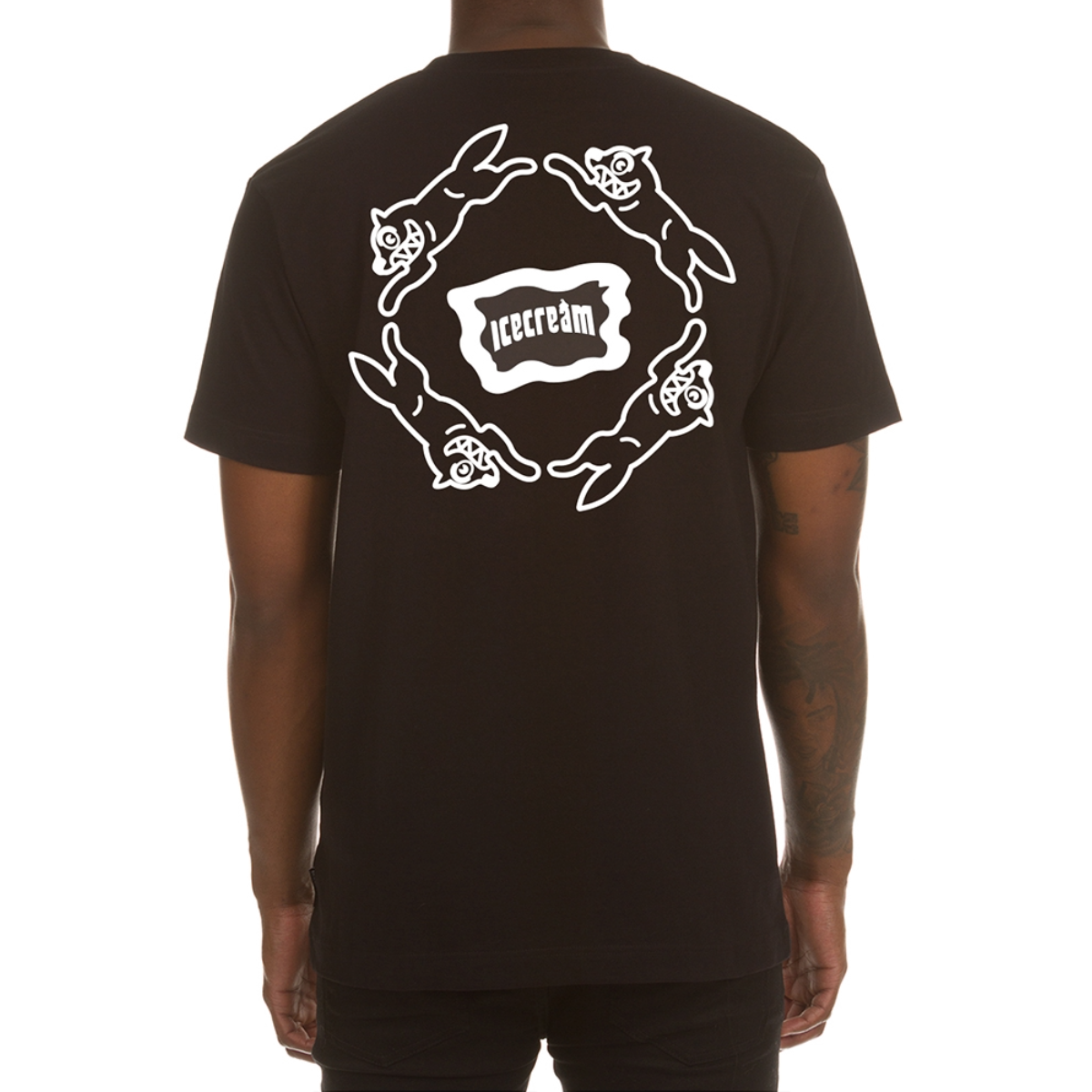 IC DAIRY SS TEE BLACK