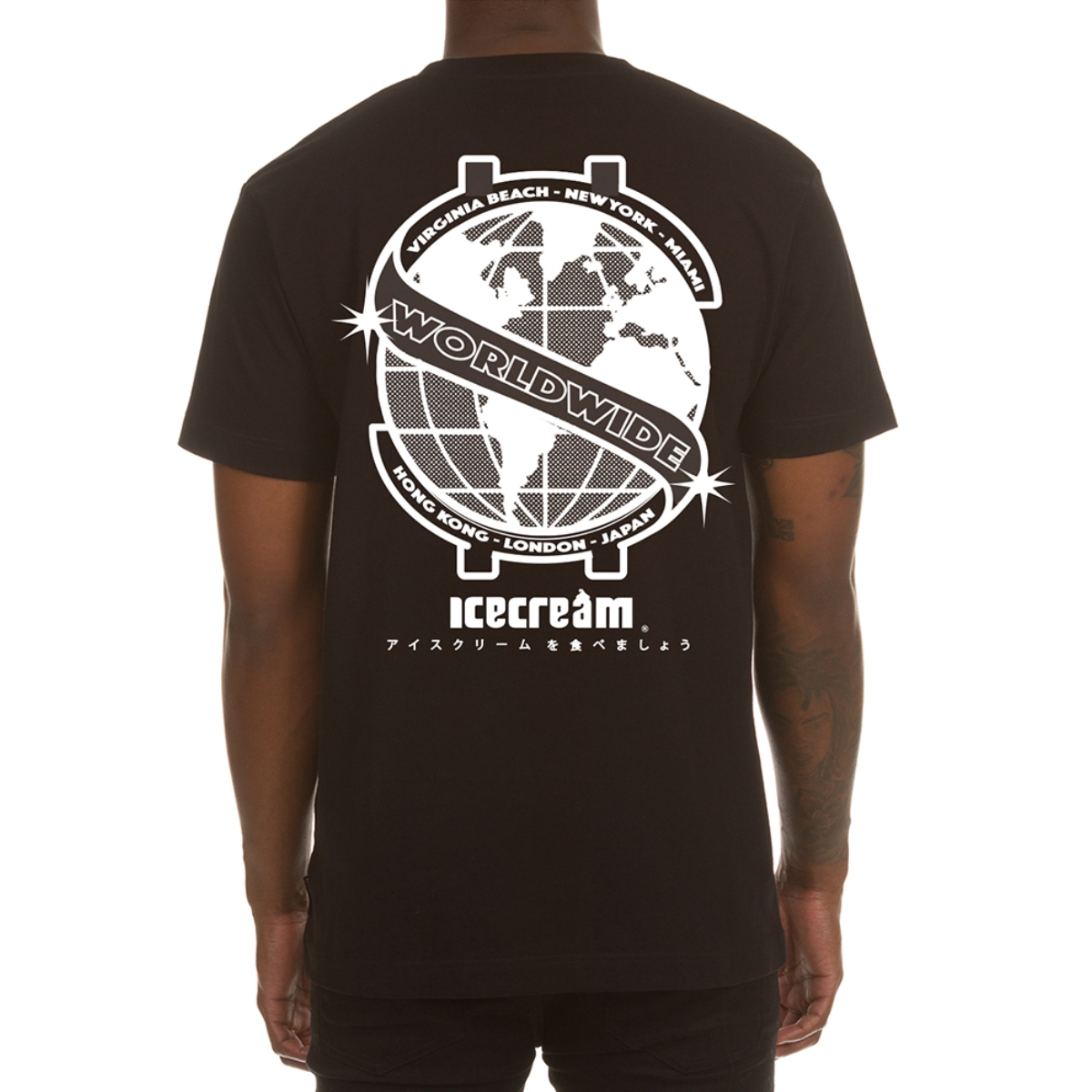 IC CLASSIC SS TEE BLACK